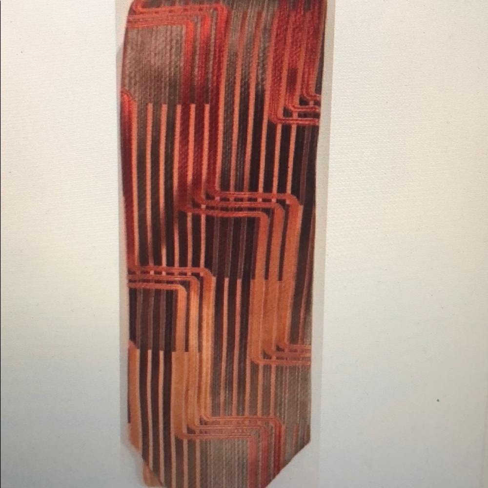 Concepts men tie Claiborne Earth tone neck 56x3.5w